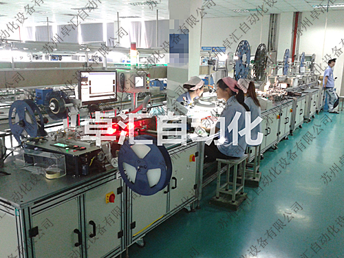 FPC全線自動化（高速凸輪）