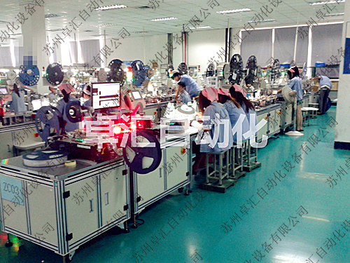 FPC全線自動化（高速凸輪）